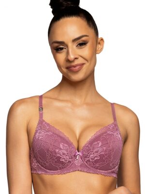 Biustonosz push up Biustonosz Push-up Model 3742/11 Rosie Pink - Mat
