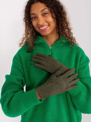 Rękawiczki Model AT-RK-2370.96 Khaki - AT