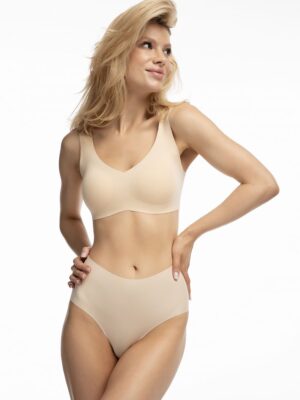 Biustonosz Soft Model Infinity Top Beige - Julimex