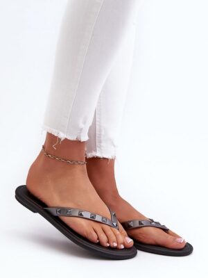 Sandał Japonki Model Zaxy JJ285297 Grey/Back - Step in style