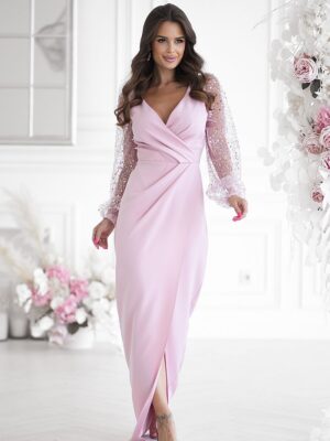 Sukienka Model 314-20 Dirty Pink - Bicotone