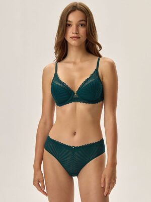 Biustonosz push up Biustonosz Push-up Model Flore -67X Morski - Henderson