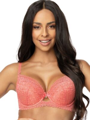 Biustonosz push up Biustonosz Push-up Model Maddie M-3633/11/1 Coral - Mat