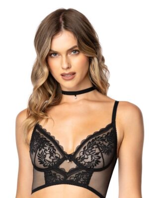 Biustonosz Soft Biustonosz Gorset Model Estelle G-0198/91 Black - Mat