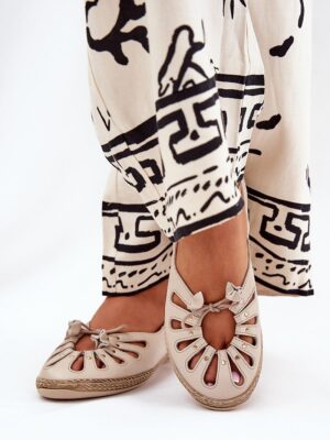 Baleriny Model Zazoo Beige - Step in style