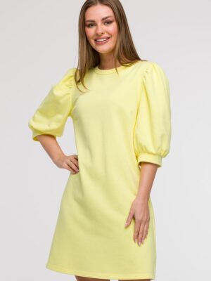Sukienka Model B291 Cytryna - BeWear