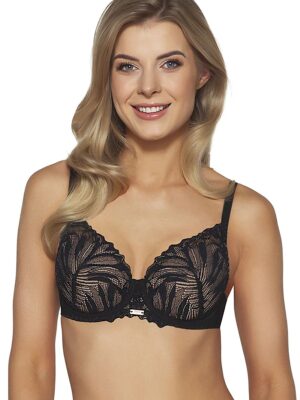 Biustonosz push up Biustonosz Push-up Model 2104 Black - Ava