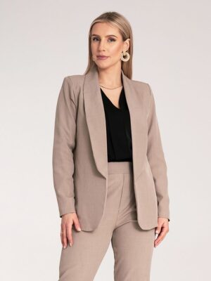 Żakiet Model M1175 Dark Beige - Figl
