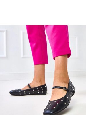 Baleriny Model Heidi GJ3093-1 Black - Solea