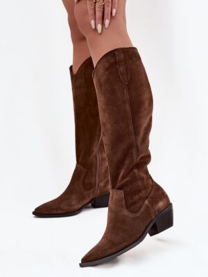 Kozaki Model Zazoo 4225 Brown - Step in style