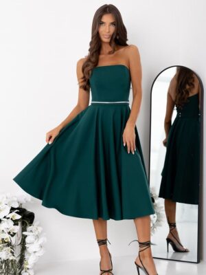 Sukienka Model Aurelia . Bottle Green - With You