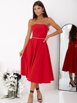 Sukienka Model Aurelia . Red - With You