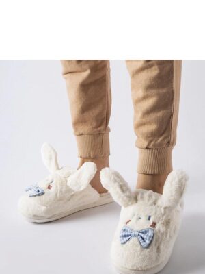 Kapcie Model Bruna 424-01 White - Solea