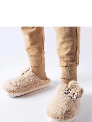 Kapcie Model Buga 025-01 Beige - Solea