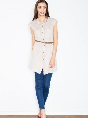 Sukienka Model M451 Beige - Figl