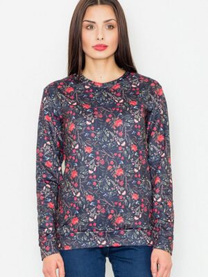 Bluza Damska Model M541 Wzór 59 Black - Figl