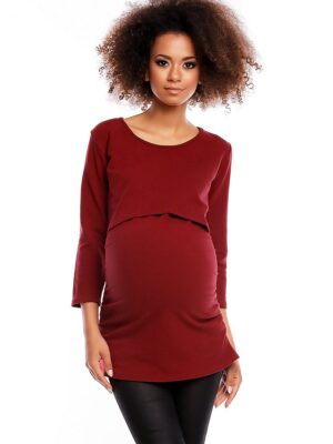 Tunika model 1474 Crimson - PeeKaBoo