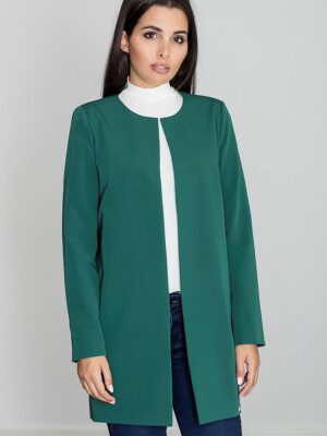 Płaszcz Damski Model M551 Green - Figl