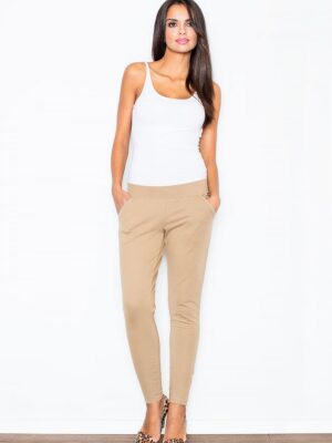 Spodnie Damskie Model 338 Beige - Figl