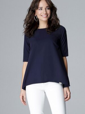 Bluzka Model L002 Navy - Lenitif