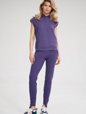 Spodnie Dresowe Model M806 Violet - Figl
