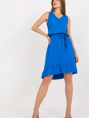 Sukienka Model RV-SK-8049.64 Dark Blue - Rue Paris