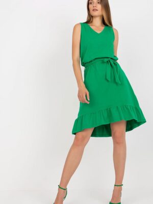 Sukienka Model RV-SK-8049.64 Green - Rue Paris