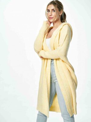 Sweter Kardigan Model M901 Yellow - Figl