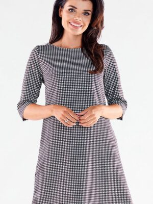 Sukienka Model A521 Houndstooth - awama