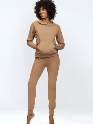 Spodnie Komplet Model Seattle Brown - DKaren