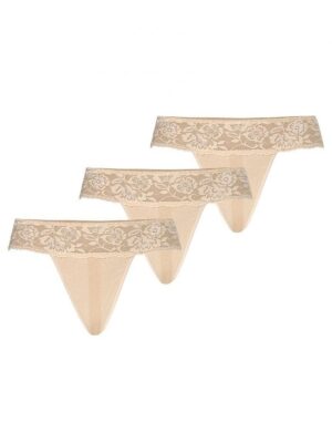 Stringi Komplet stringi Model Comfo 318-3 Beige - Teyli