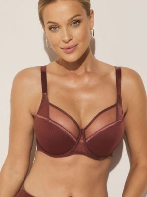 Biustonosz Soft Biustonosz Semi-soft Model Sophie BC-676 Brown - Kinga